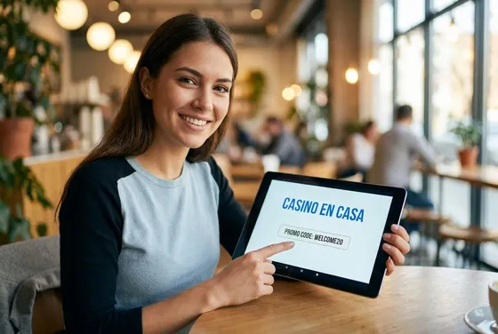 ingresa tu código promocional en Casino en Casa
